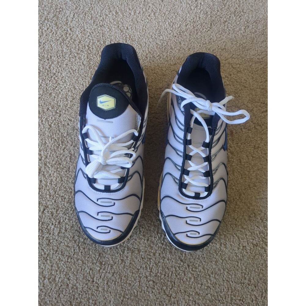 Nike Air Max + White Royal Blue Medium Gray Size 10